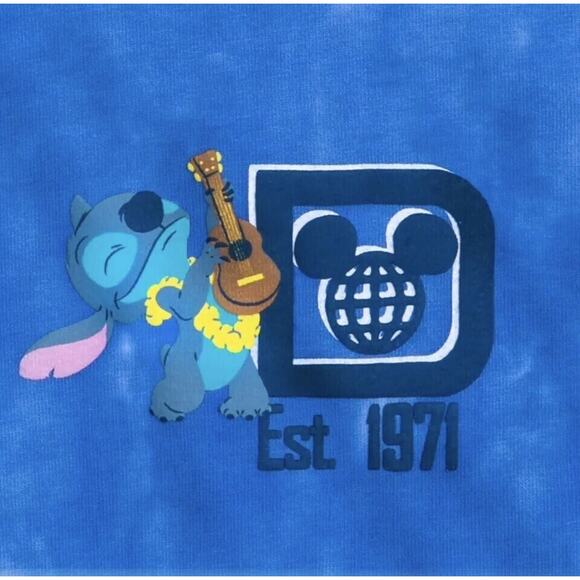 Walt Disney World Tropical Hawaiian Beach Stitch Spirit Jersey XXL - Picture 2 of 4